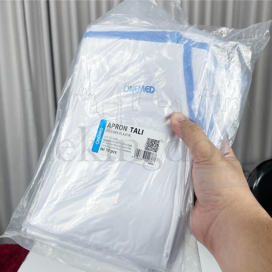Onemed Apron Tali Celemek Plastik Isi 10
