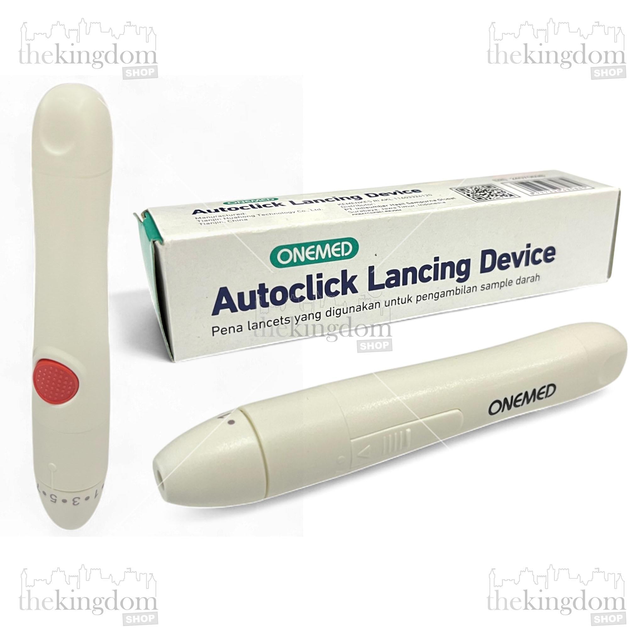 Jual Onemed Autoclick Lancing Device di Toko The Kingdom Shop