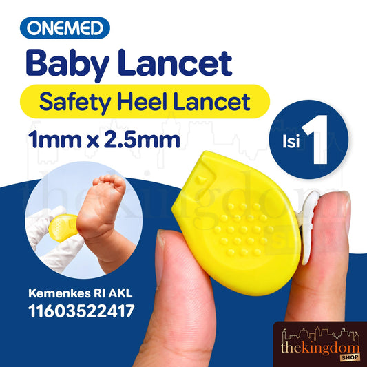 Onemed Baby Safety Heel Lancet 1mm x 2.5mm