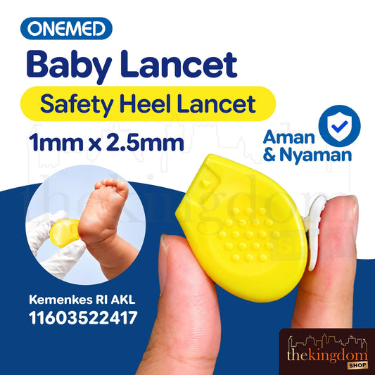 Onemed Baby Safety Heel Lancet 1mm x 2.5mm