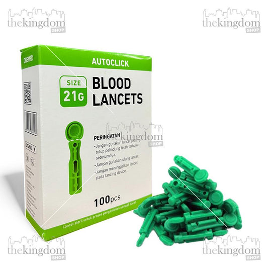 Onemed Blood Lancet Autoclick 21G /100