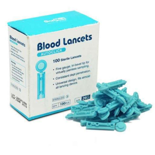 Onemed Blood Lancet Autoclick 26G /100