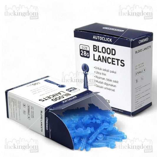 Onemed Blood Lancet Autoclick 28G /100