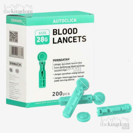 Onemed Blood Lancet Autoclick 28G /200