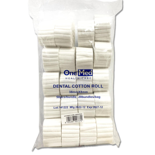 Onemed Dental Cotton Roll 38x8mm