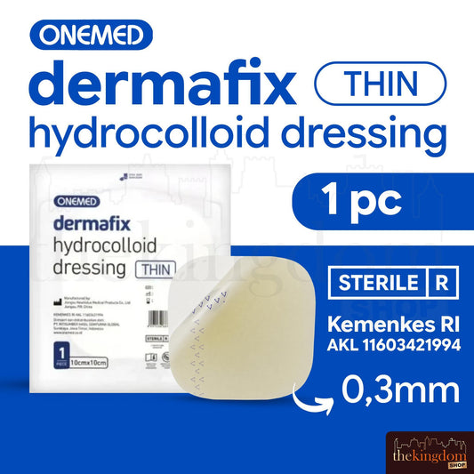 Onemed Dermafix Hydrocolloid Dressing THIN 10x10cm 0,3mm /1
