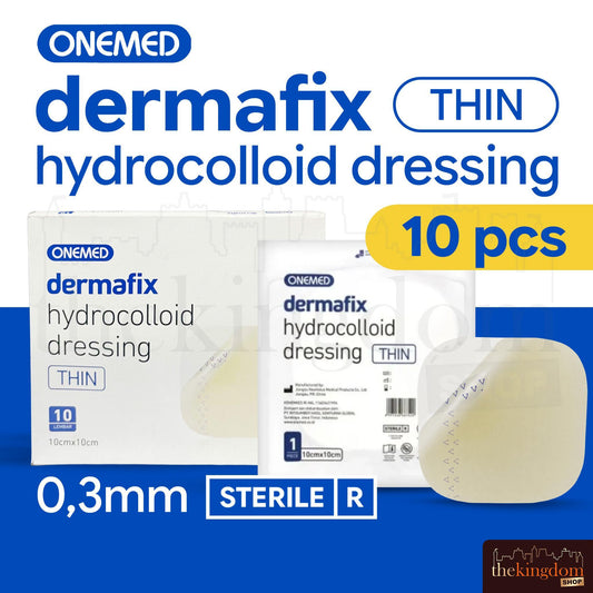 Onemed Dermafix Hydrocolloid Dressing THIN 10x10cm 0,3mm /10
