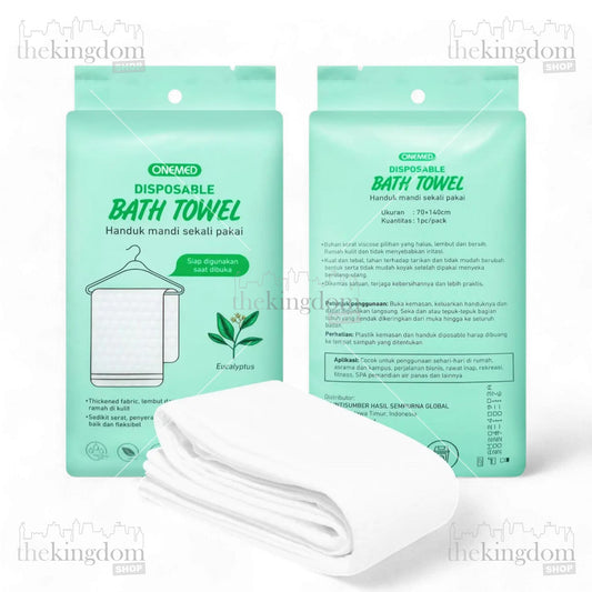 Onemed Disposable Bath Towel 70x140cm Green Eucalyptus /1