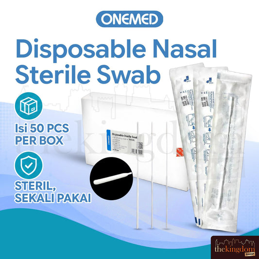 Onemed Disposable Nasal Sterile Swab /50