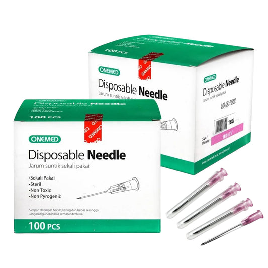 Onemed Disposable Needle 18G x 1 1/2" /100