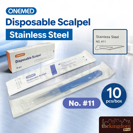 Onemed Disposable Scalpel SS /10 Stainless Steel