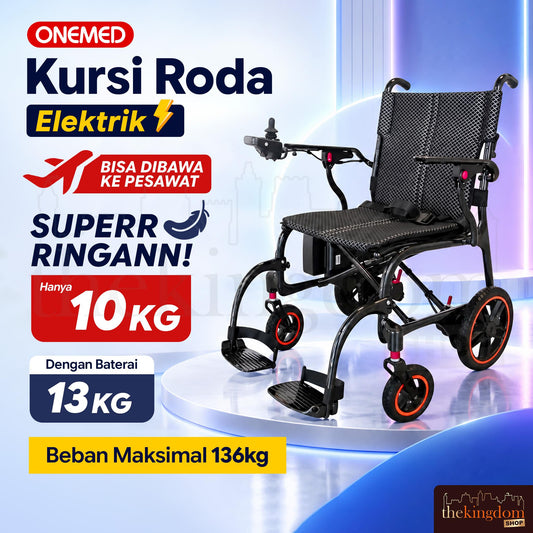 Onemed Inovo Kursi Roda Elektrik Carbon Fiber