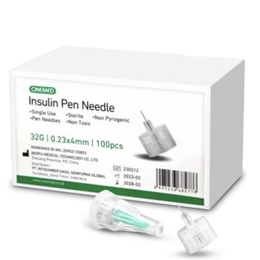 Onemed Insulin Pen Needle 32G 0.23x4mm /100