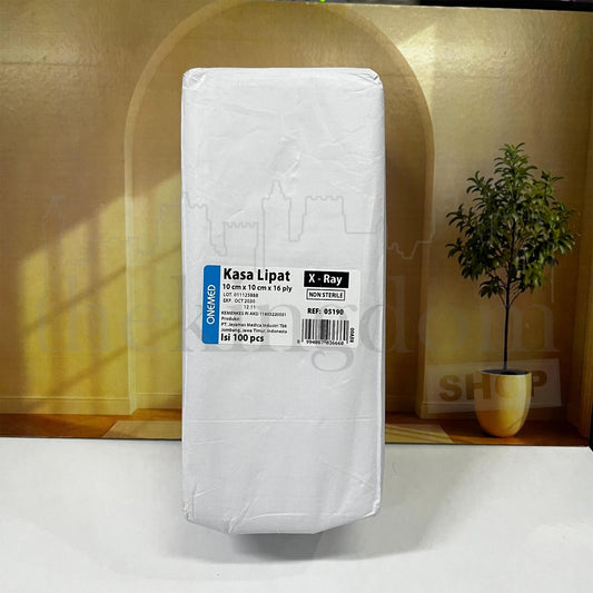 Onemed Kasa Lipat Non Steril X-Ray 10x10cm 16ply /100