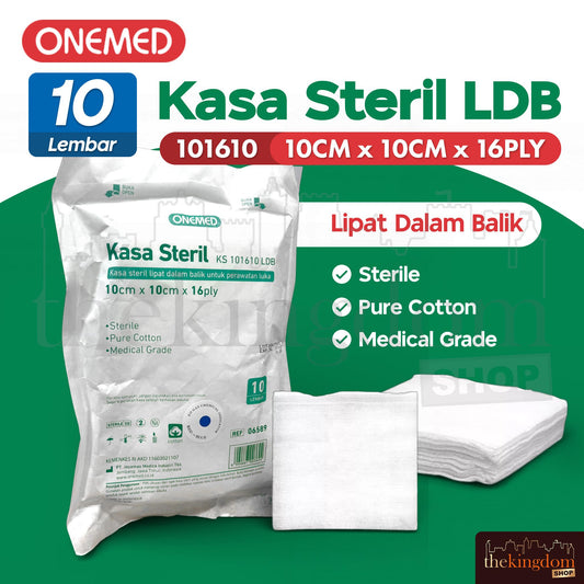 Onemed Kasa Steril LDB 101610 10x10cm 16ply /10