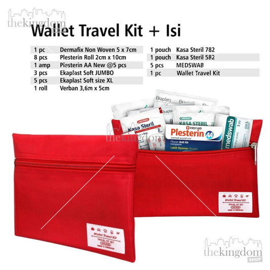 Onemed P3K Wallet Travel First Aid Kit Set