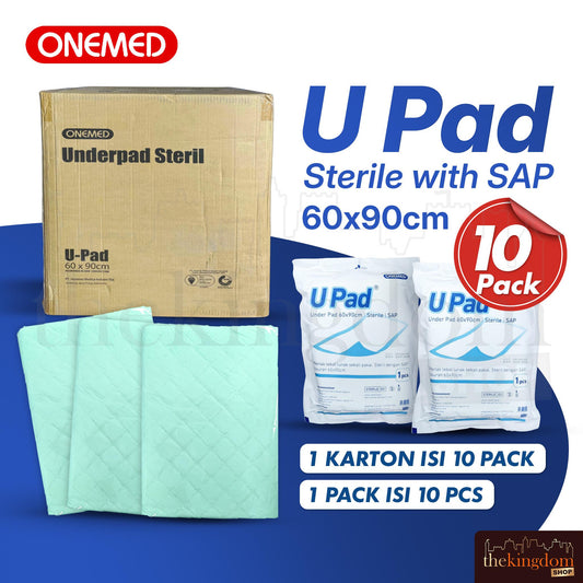 Onemed Upad Underpad 60x90cm Sterile w/ SAP /10 x10 Pack
