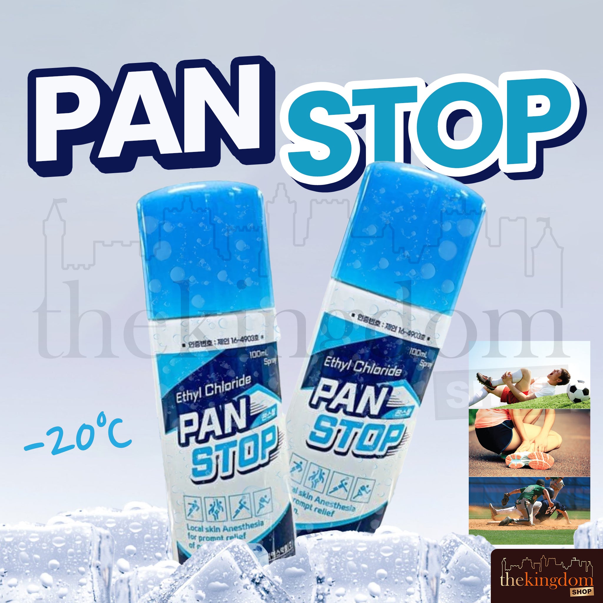 Jual Pan Stop Ethyl Chloride Spray 100ml di Toko The Kingdom Shop
