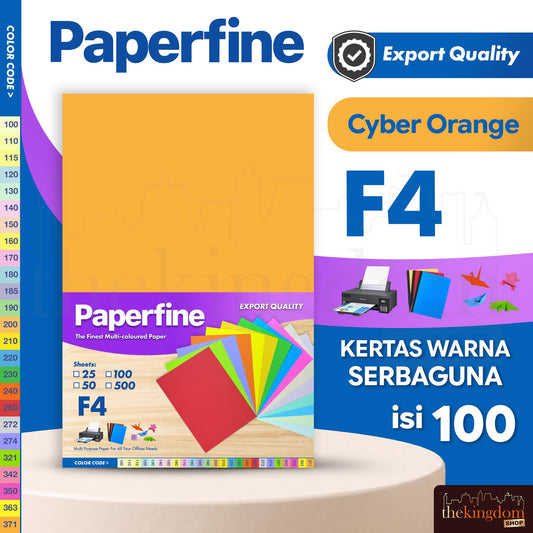 Paperfine F4 HVS Warna /100