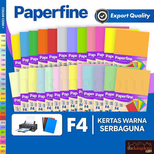Paperfine F4 HVS Warna /25