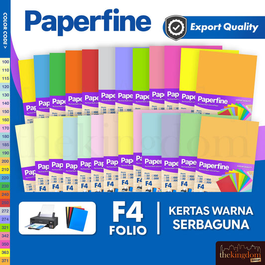 Paperfine F4 HVS Warna /100