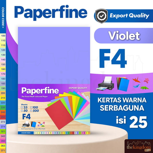 Paperfine F4 HVS Warna /25