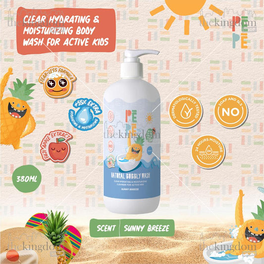 Pepe Natural Bubbly Wash 380ml Sunny Breeze