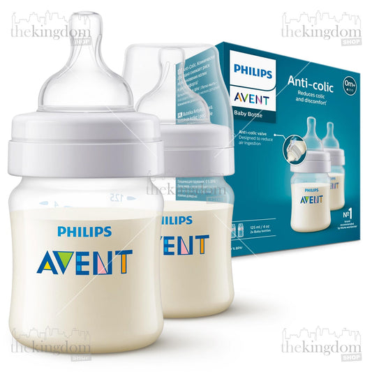 Philips Avent SCY100/02 Anti-Colic Baby Bottle Twin 125ml/4oz