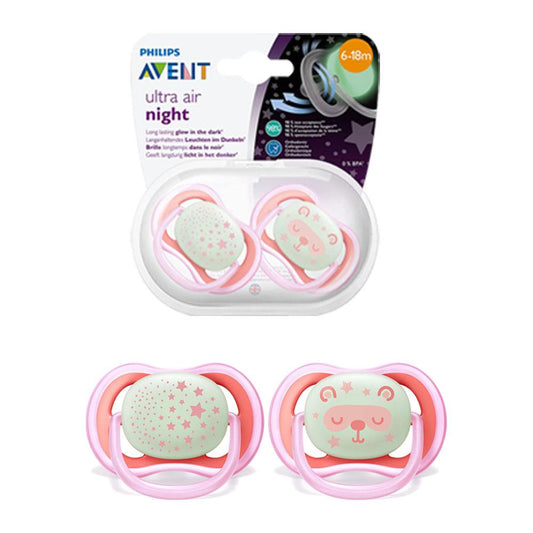 Philips Avent SCF376/22 Ultra Air Night 6-18m Pink Purple