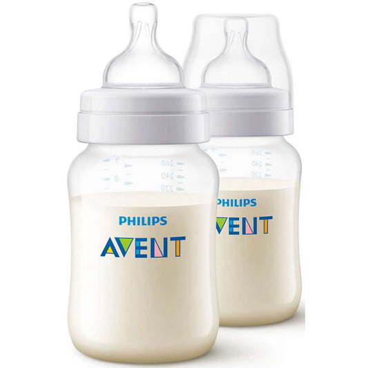 Philips Avent SCF563/27 Classic Feeding Bottle 260ml/9oz Twin