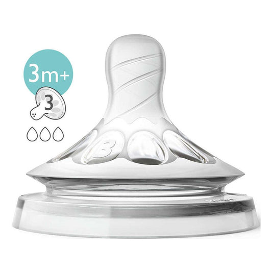 Philips Avent SCF653/23 Dot Natural Teat Med Flow 3m+ /2