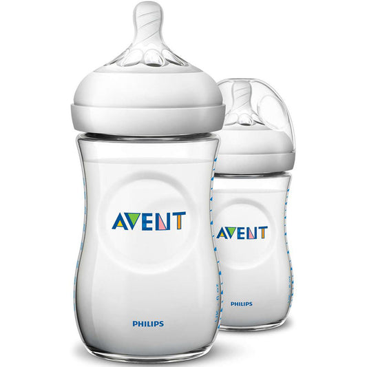 Philips Avent SCF693/23 Natural Feeding Bottle 260ml/9oz Twin