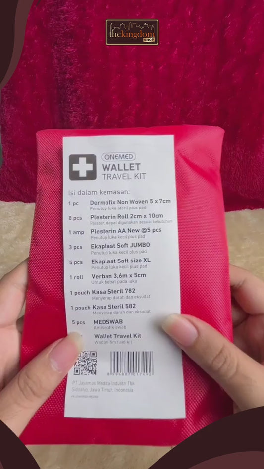 Onemed P3K Wallet Travel First Aid Kit Set
