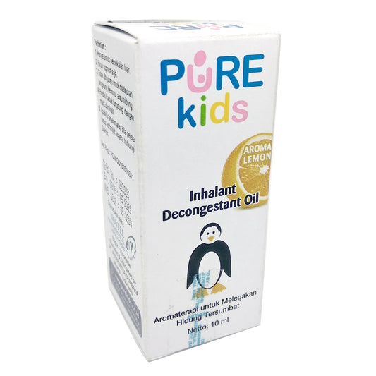 Pure Kids Inhalant Decongestant Oil Aroma Lemon 10ml