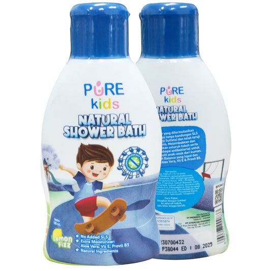 Pure Kids Natural Shower Bath 100ml