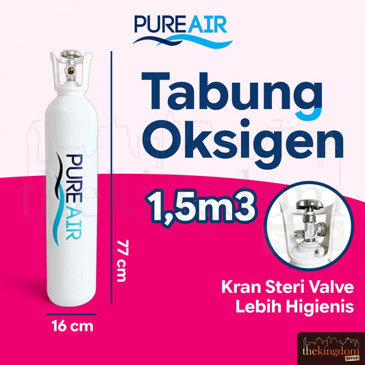 Pureair Tabung Oksigen 1,5m3