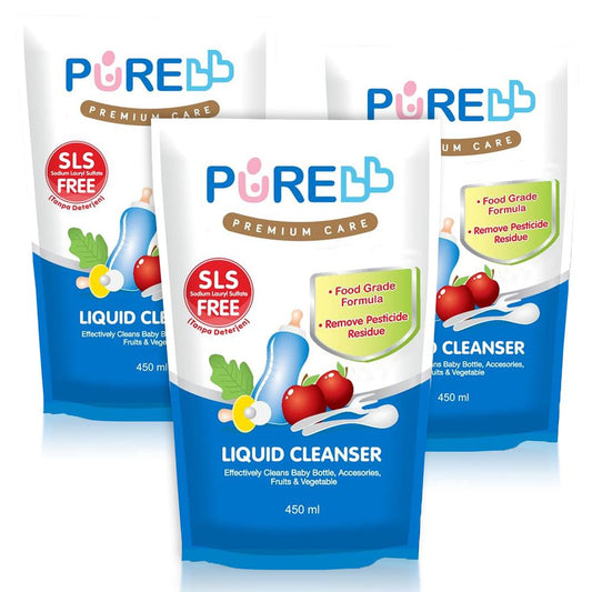 PureBB Liquid Cleanser Refill Combo 450ml /3