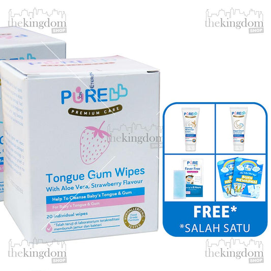 PureBB Tongue Gum Wipes /20