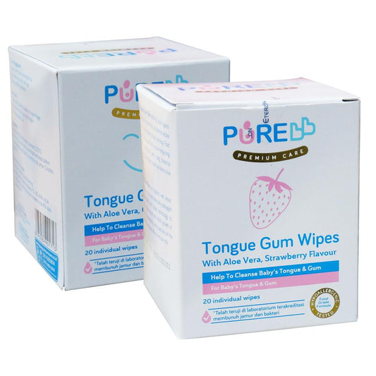 PureBB Tongue Gum Wipes /20