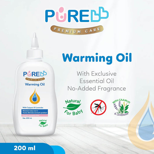 PureBB Warming Oil 200ml