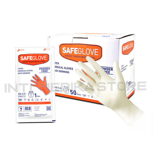 Safeglove Latex Sterile PF (Powder Free) /50