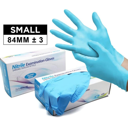 SafeGlove Nitrile PF (Powder Free) Ocean Blue /100