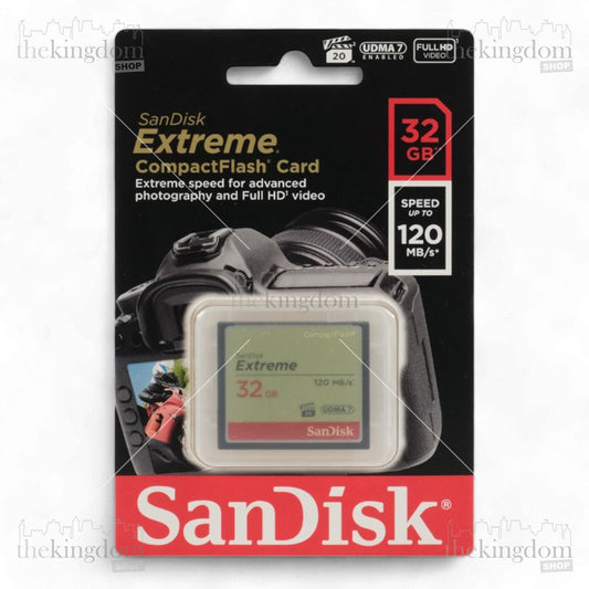 SanDisk Extreme Compact Flash Card VGP-20 120MB/s 32GB