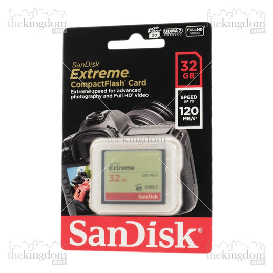 SanDisk Extreme Compact Flash Card VGP-20 120MB/s 32GB