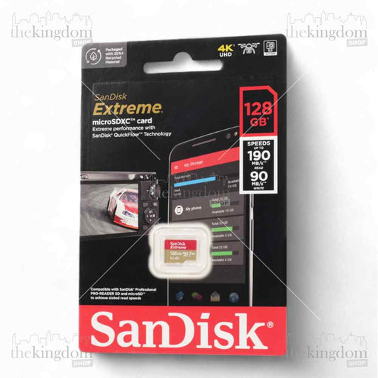 SanDisk Extreme microSDXC V30 A2 U3 128GB