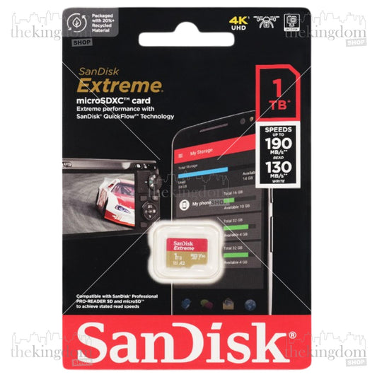 Sandisk Extreme Pro MicroSD MicroSDXC Card V30 U3 Class 10 150 200MB/s 1TB