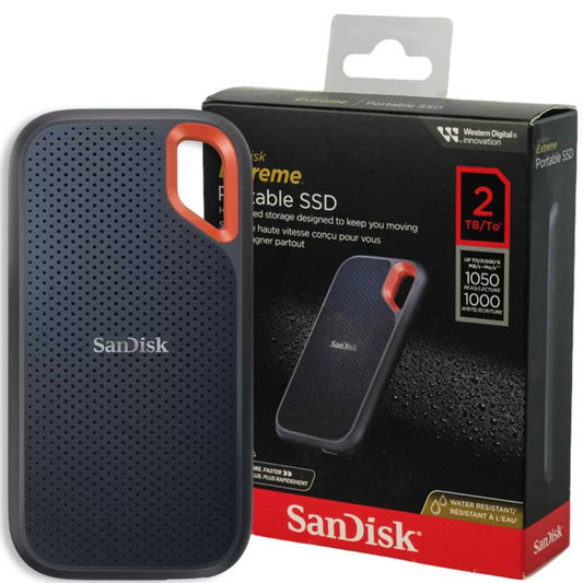 SanDisk Extreme Portable SSD 1050MB/s USB-C 3.2 Gen 2 2TB