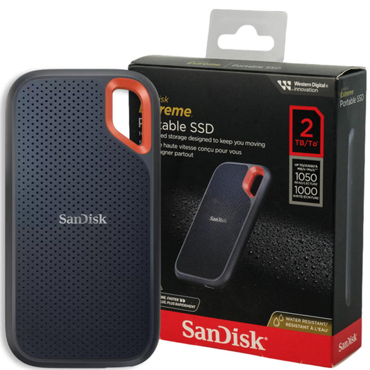 SanDisk Extreme Portable SSD 1050MB/s USB-C 3.2 Gen 2 2TB