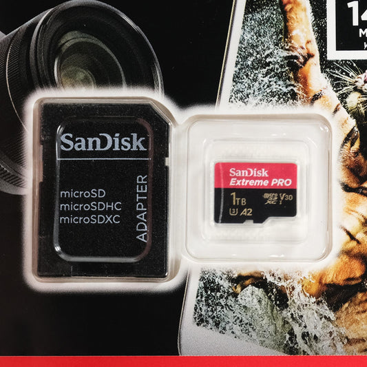 SanDisk Extreme microSDXC V30 A2 U3 1TB