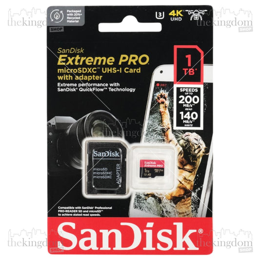 SanDisk Extreme microSDXC V30 A2 U3 1TB